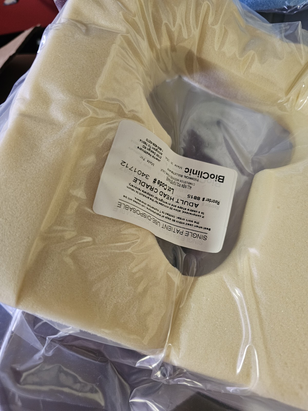 DeRoyal Surgical & Post-Op Foam Head Positioner Ring M10-091 - 10