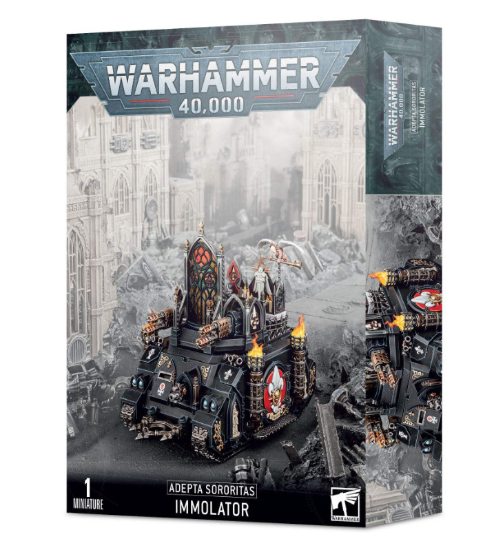 Warhammer 40k Adepta Sororitas Immolator NEW IN BOX