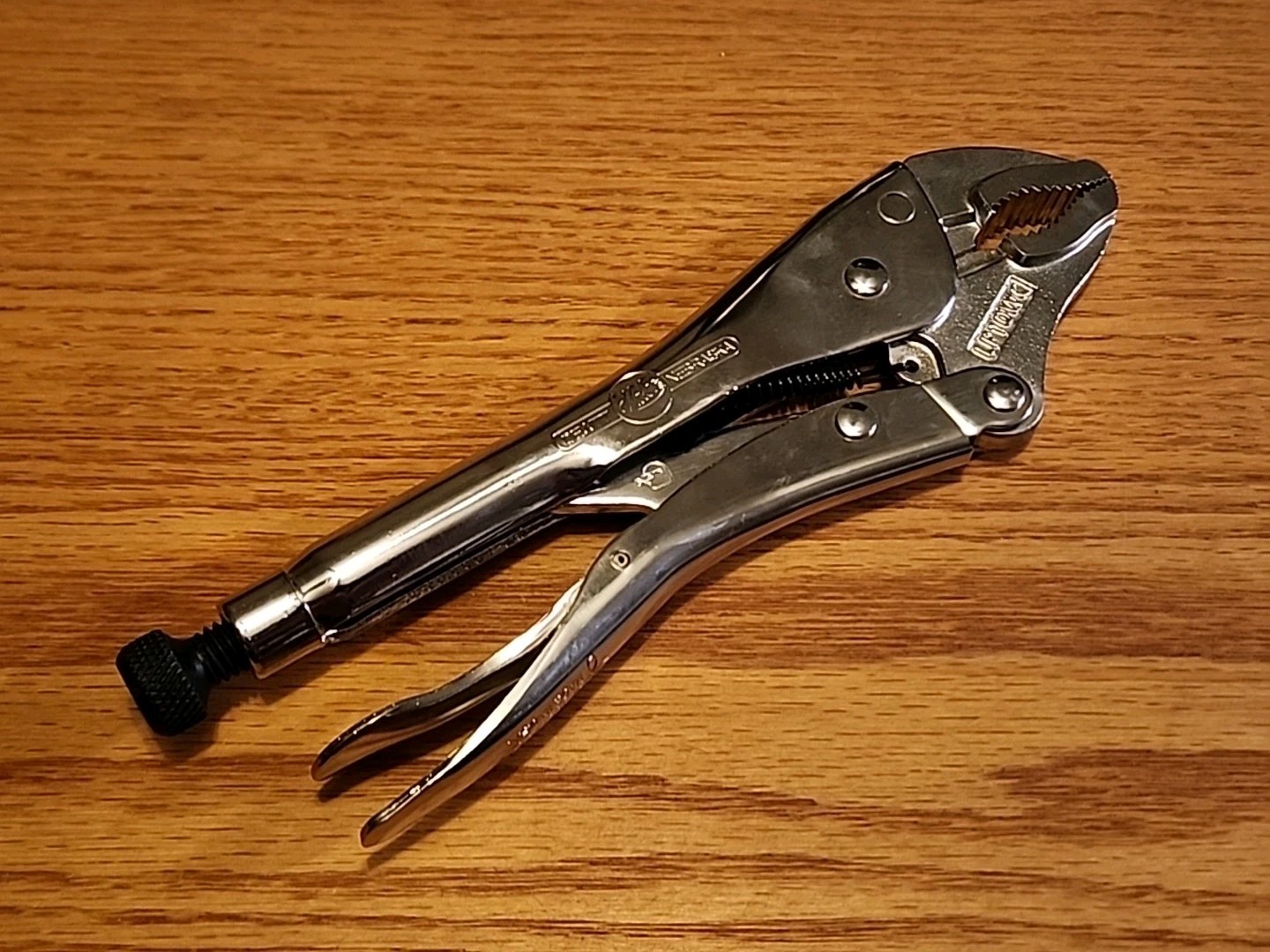Malco Eagle Grip LP10WC Curved Jaw Locking Pliers Dewitt NE USA Discontinued