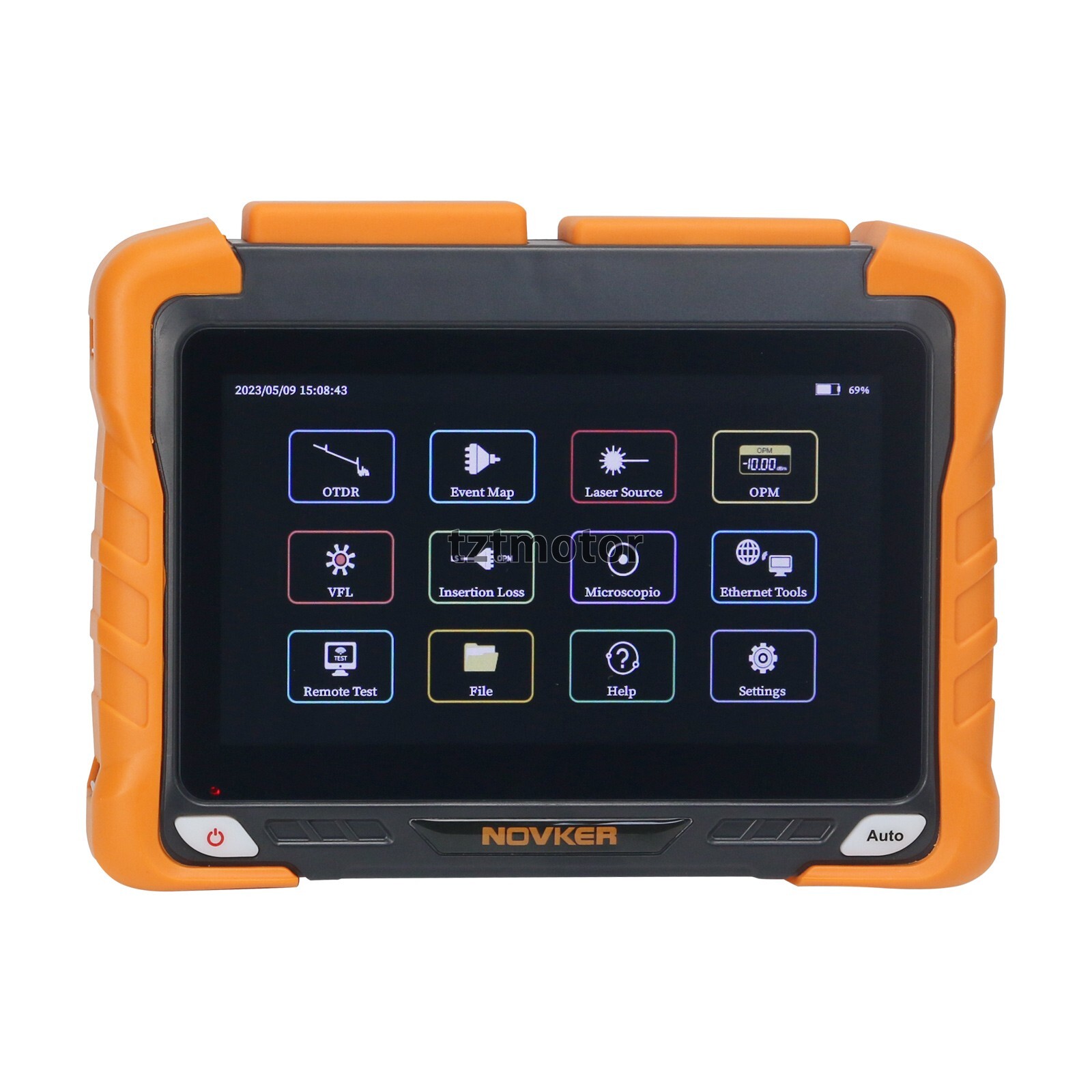 OTDR Optical Time Domain Reflectometer with 7 inch Capacitance Touch Screen
