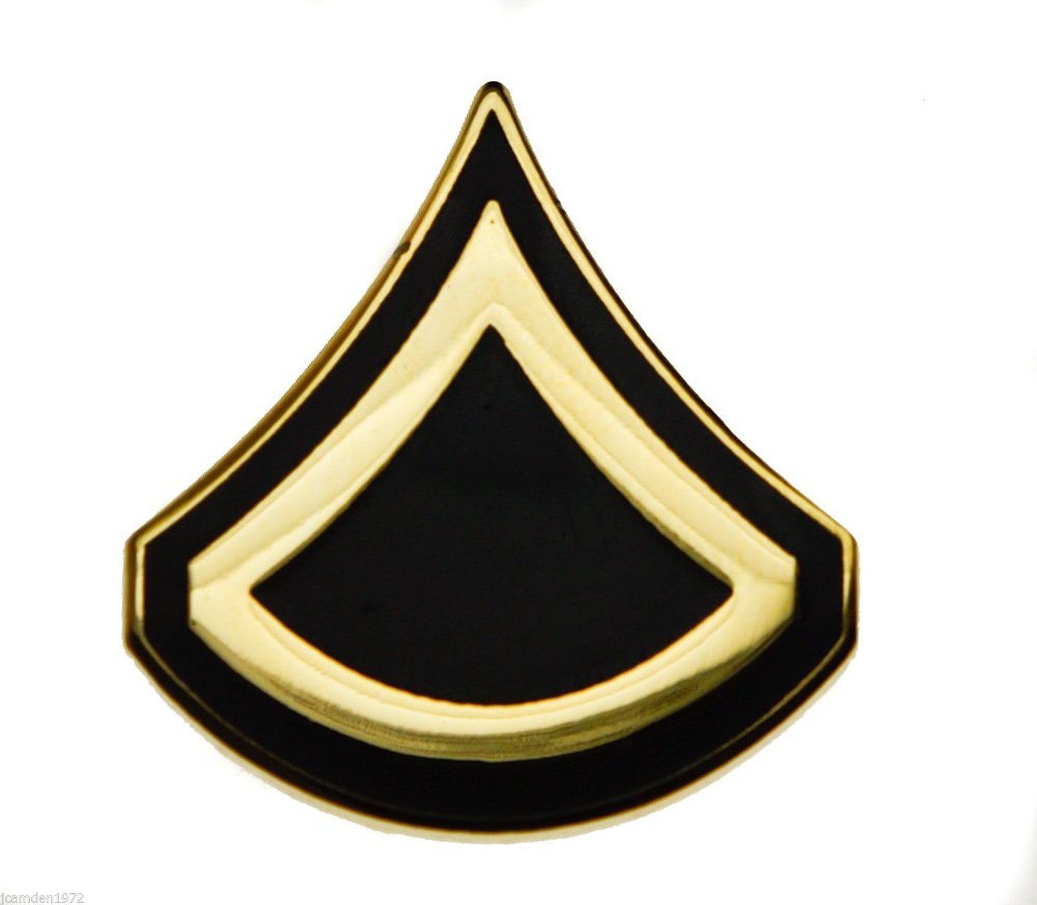 Army Private First Class E-3 Rank Official Hat or Lapel Pin H14424 F2D25U