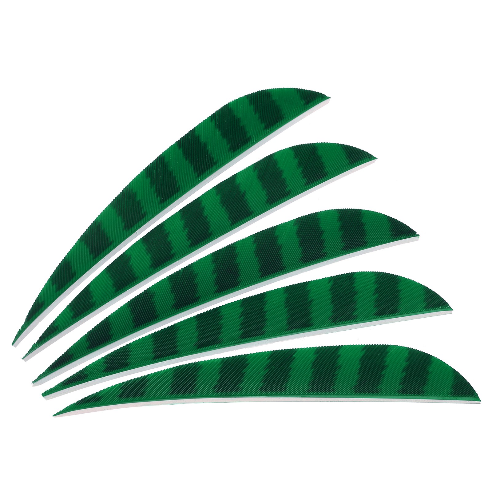 Arrows Vanes 20 Pack 4 Inch Arrow Feather Right Wing, Green