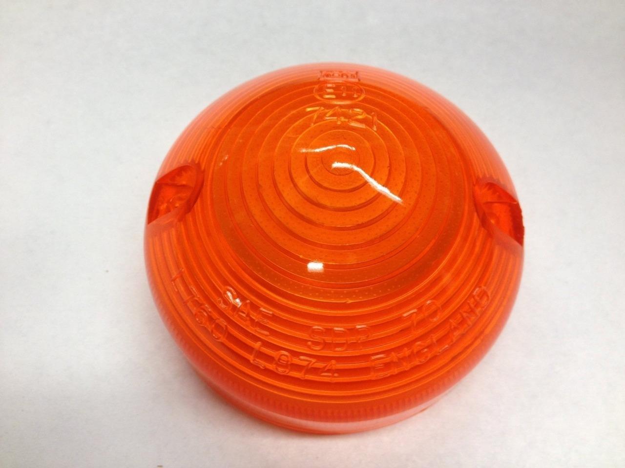 Blinker Lens Made in UK 1971-1980 for Triumph  Norton BSA Lucas