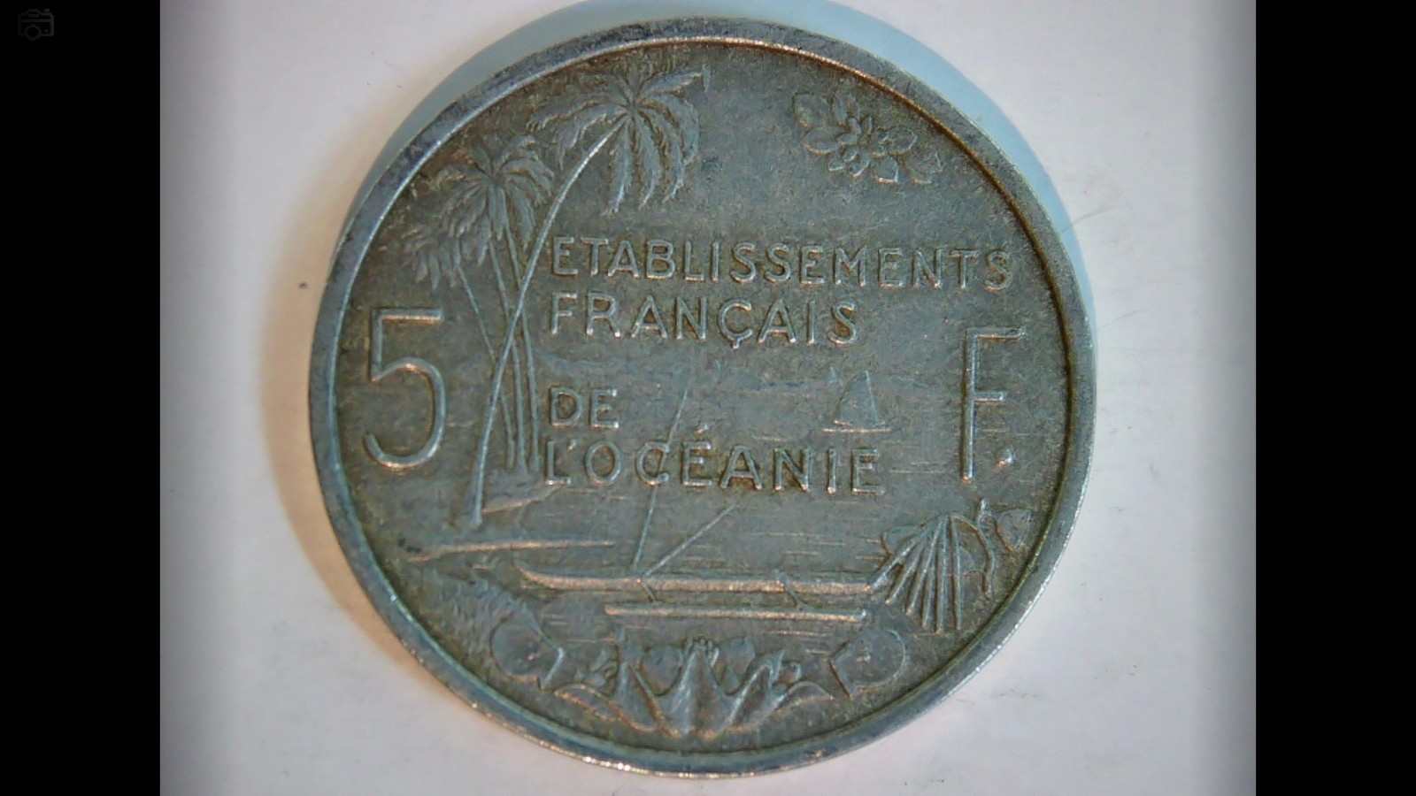 French Union (French Oceania) 1952 5 Francs French Oceania 5 Francs (French Unio