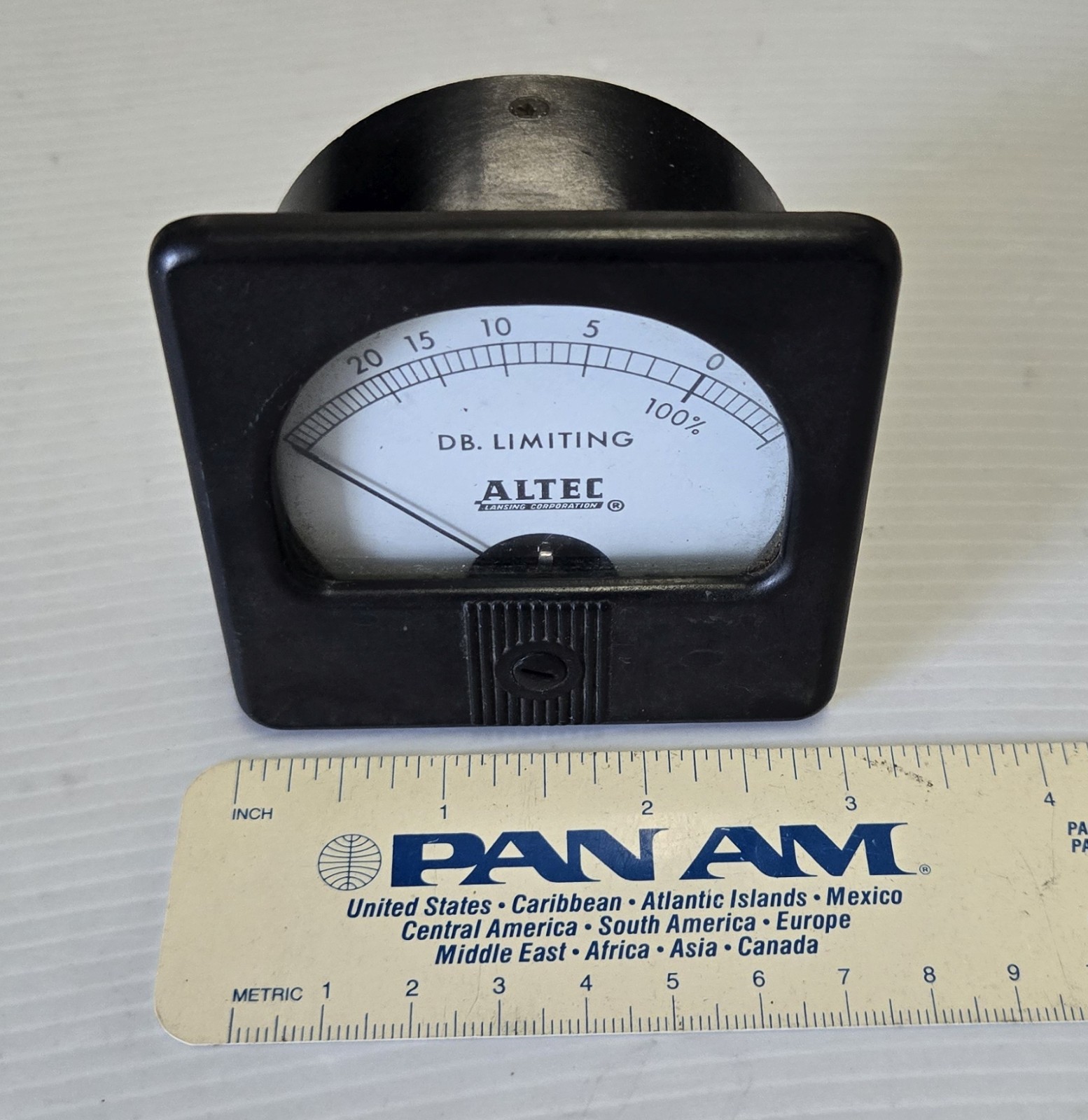 Altec A322 C Tube Limiting Amplifier Compressor DB Limiting Meter