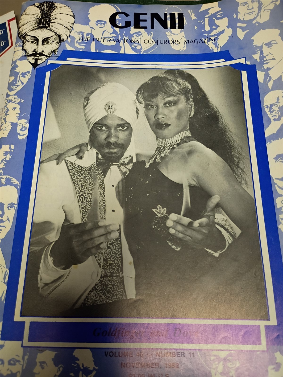 Goldfinger and Dove Genii Magazine Issue 1982 #9