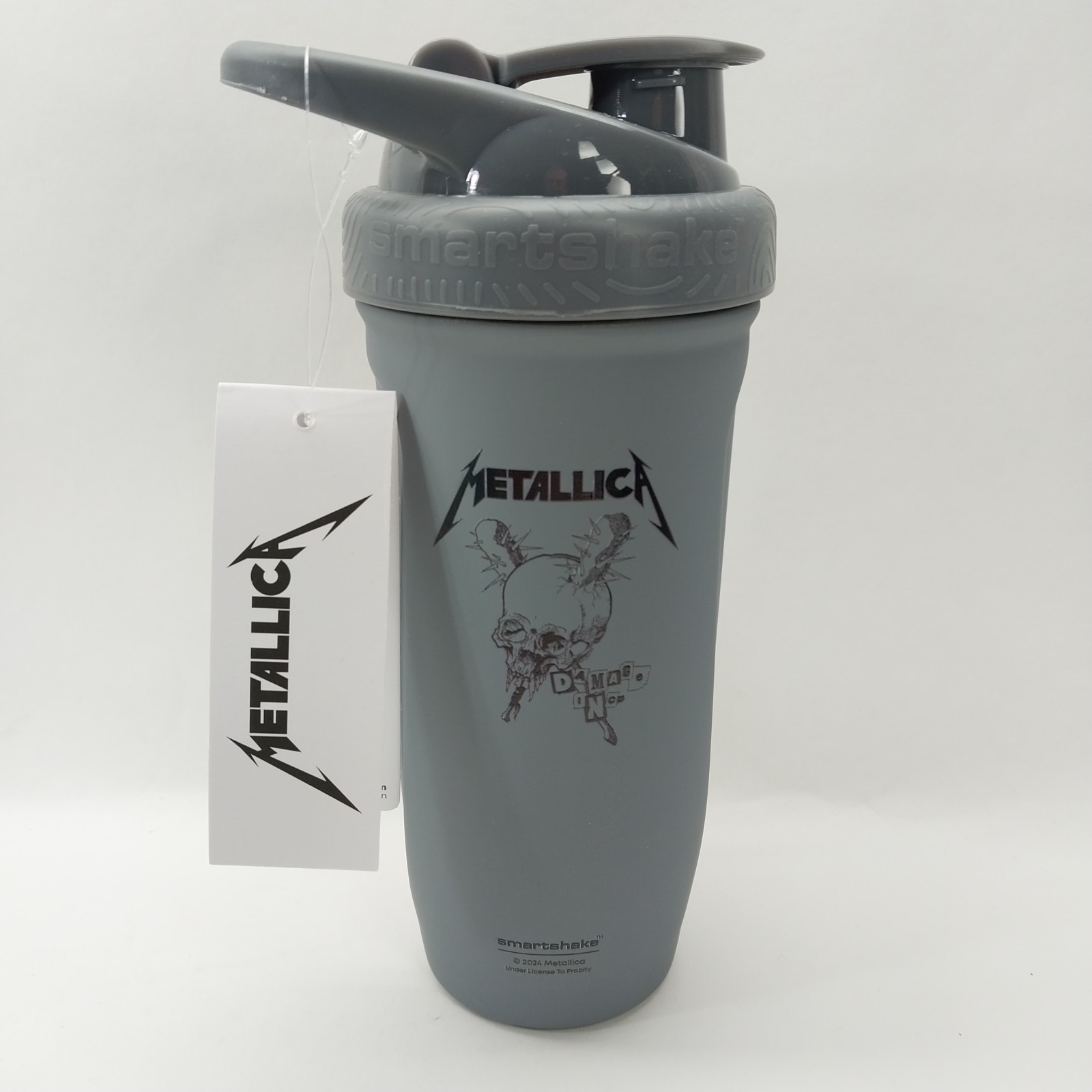 Rockband Shaker Bottle 900 ml | 30 oz - Metallica - Damage Inc. - Free Shipping