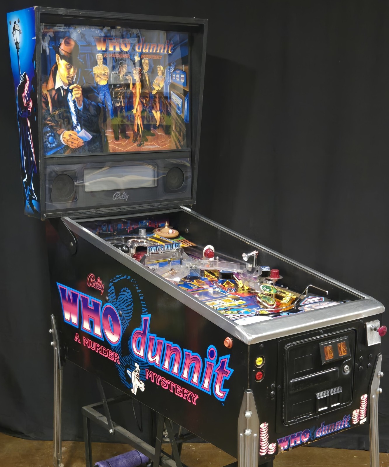 Refurbished Who Dunnit Pinball Machine (Bally) 1995