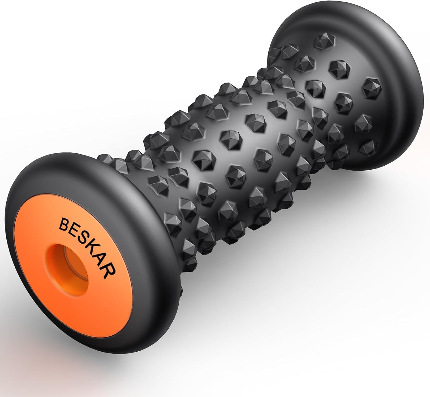 BESKAR Foot Massager Roller for Plantar Fasciitis Relief, Portable, Deep Tissue