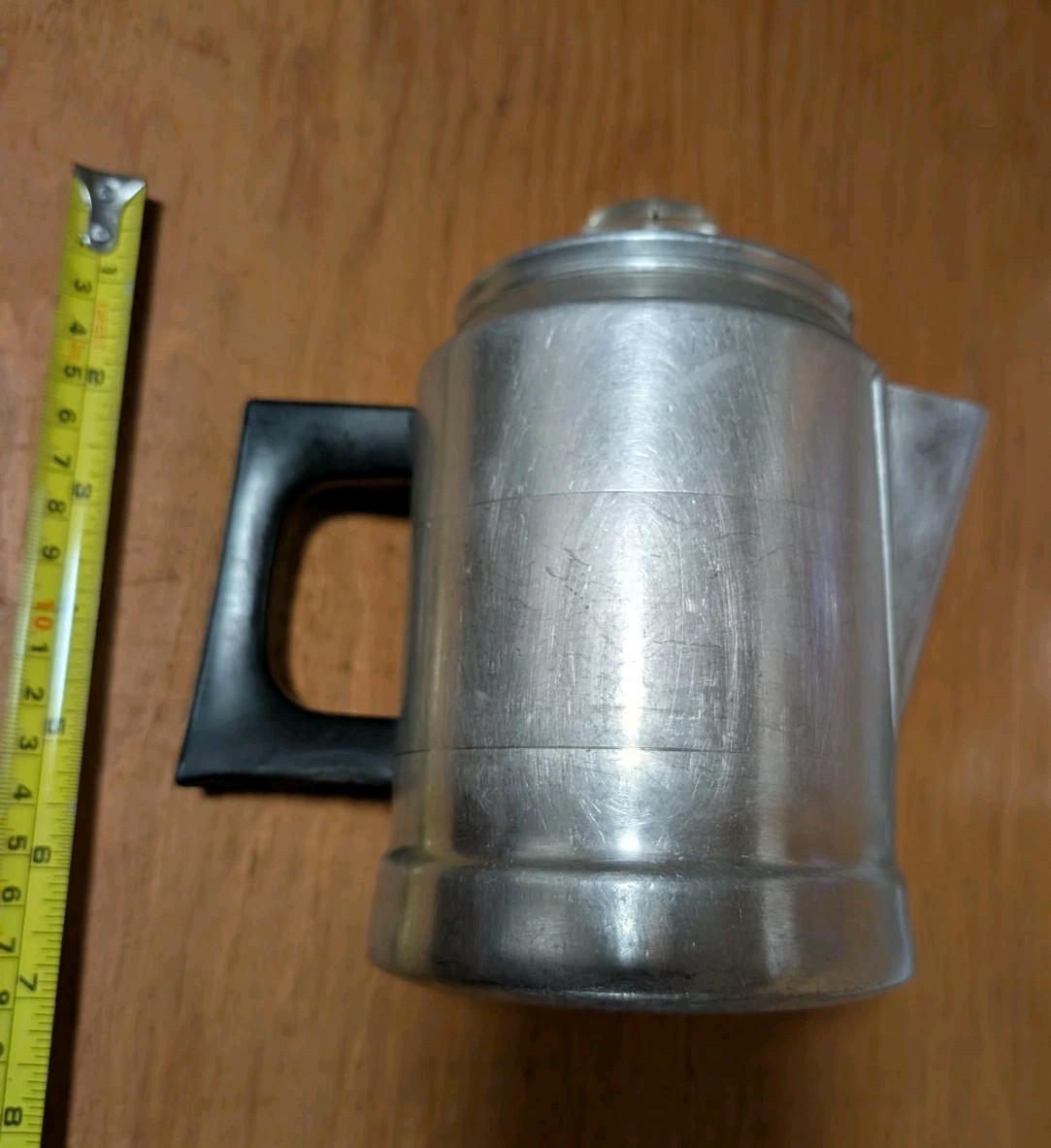 Comet Authentic 5-Cup Aluminum Coffee Pot Camping Perculator Fishing Hunting