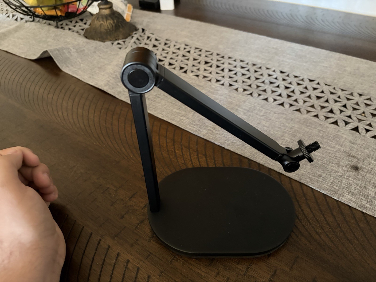 Microphone Arm Desk Mount Desktop Microphone Stand Adjustable Height