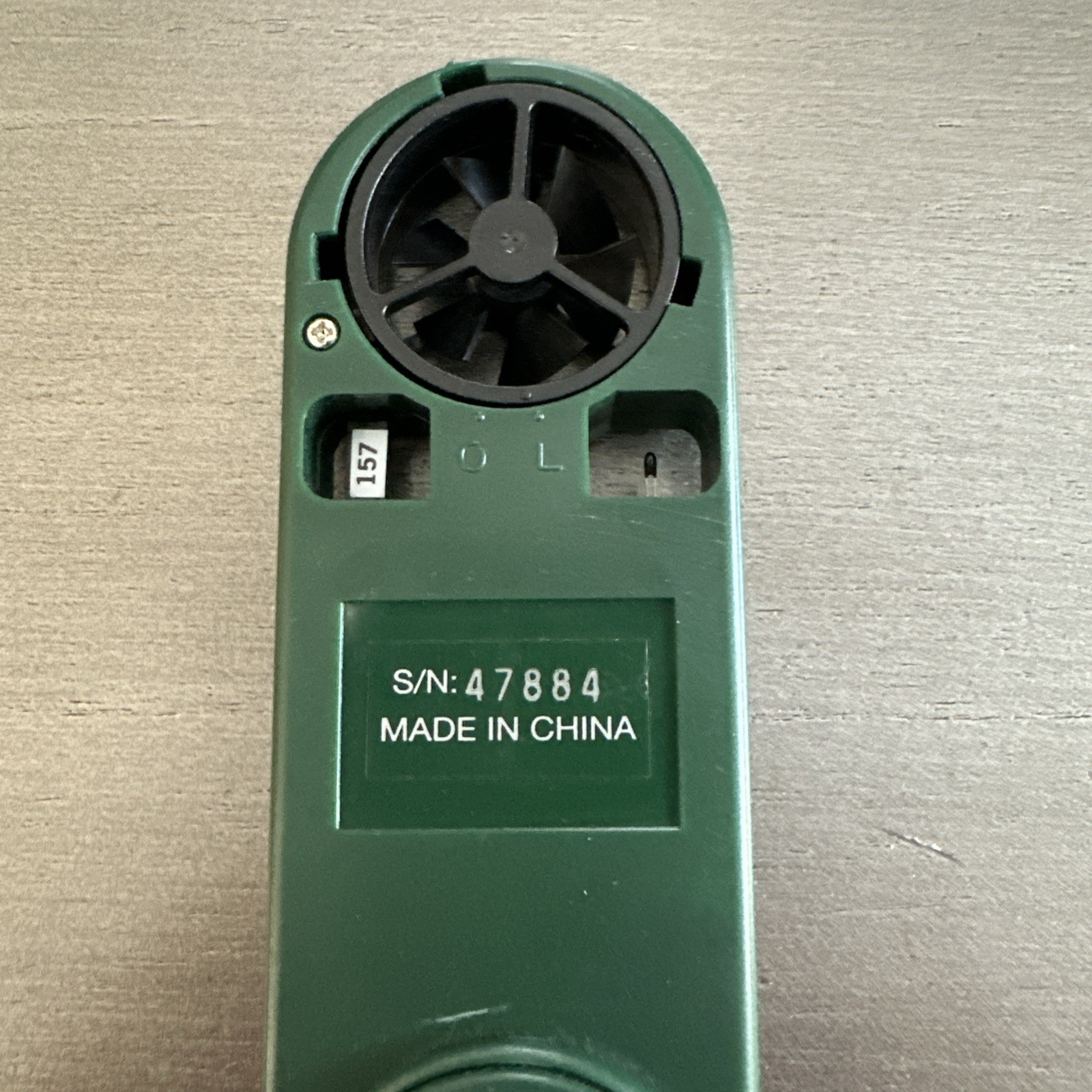 Extech 45158 Mini Waterproof Thermo Anemometer and Humidity Meter