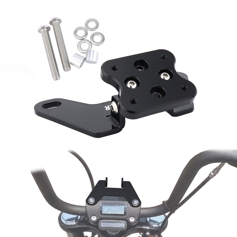 Fit For Harley Softail Street Bob 114 FXBBS 21-24 Aluminum Adjustable GPS Mount