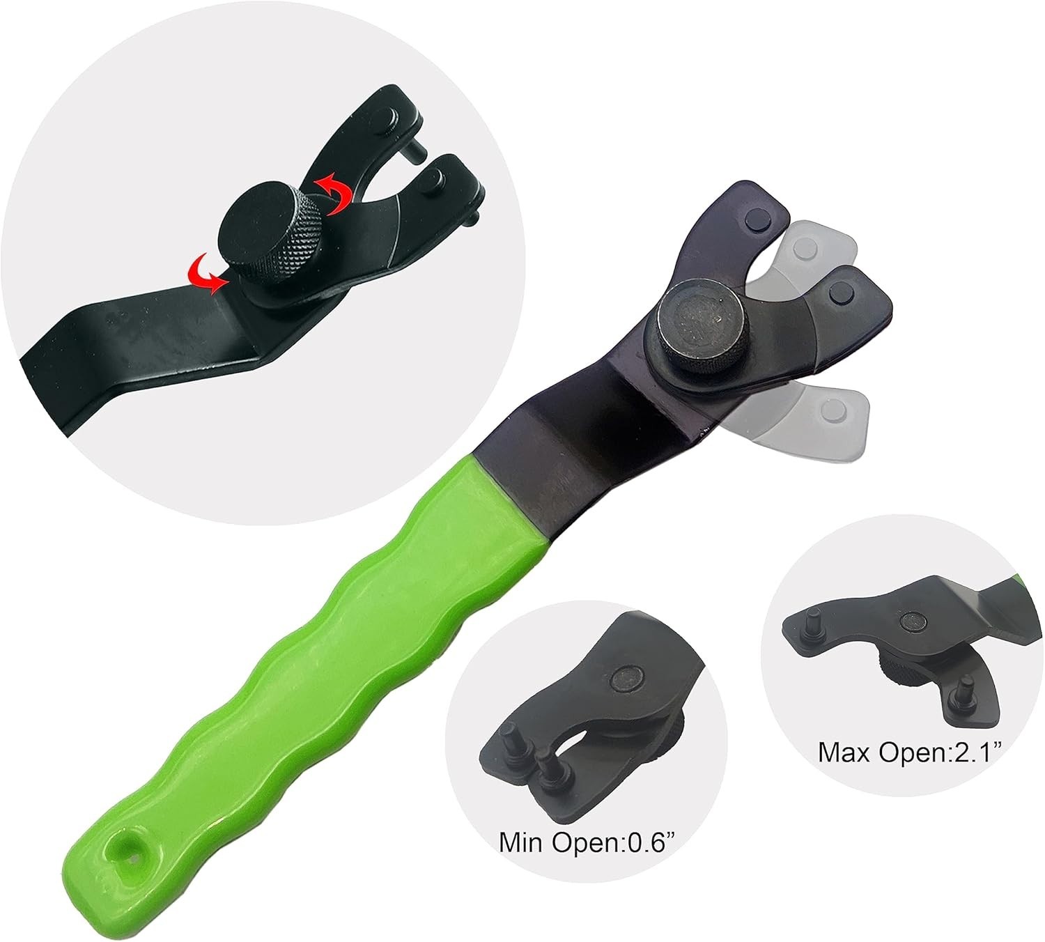 Versatile 5/8"-11 Grinder Extension Rods Set - 3" 4" & 5.5" Sizes for Precision