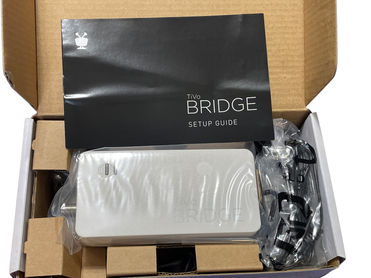 TiVo Bridge ECB6000, Coaxial to Ethernet Network-Network all Tivo in minutes-NEW