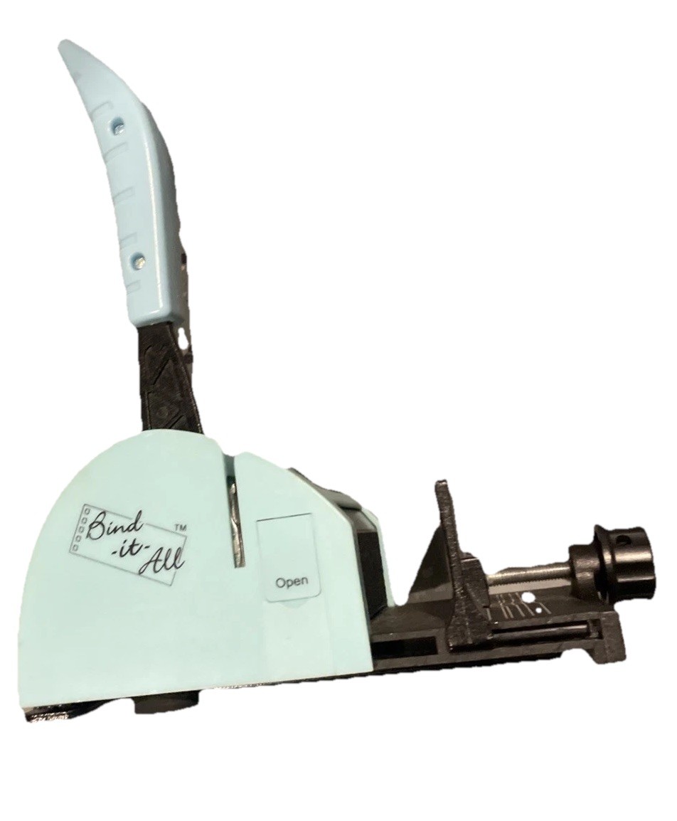 Zutter Innovative Products Turquoise Blue Bind-It-All Binding Machine