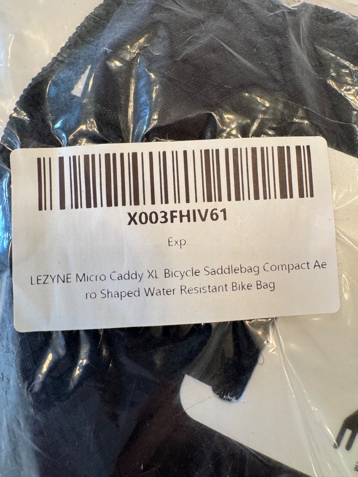 Lezyne Micro caddy XL Saddle Bag Cycling NWT $33 NWT Black