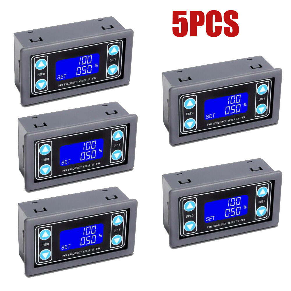 5X Signal Generator Module Adjustable PWM Pulse Frequency Duty Cycle Square Wave