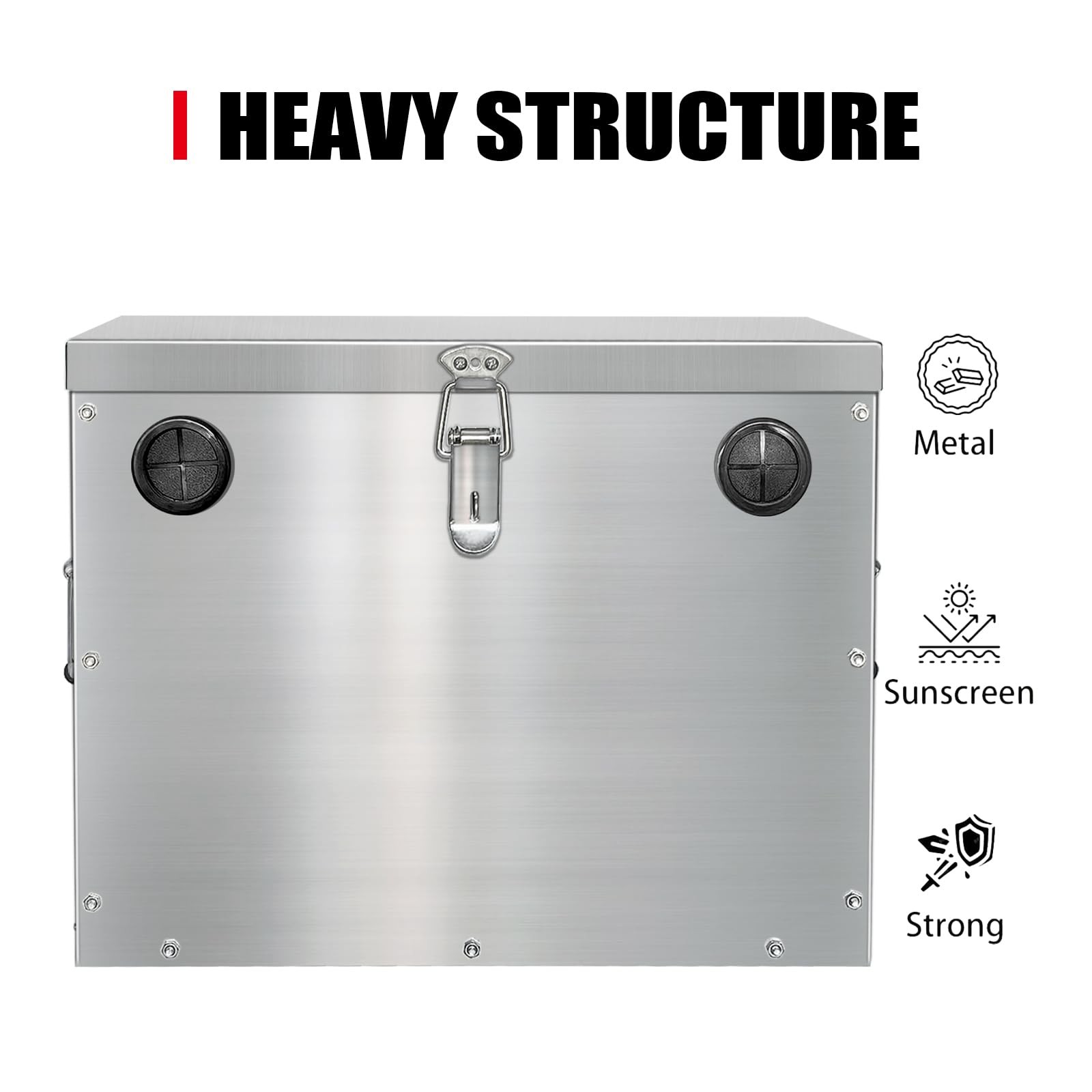12V Car/RV/Marine Battery Box, Assemble Stainless Steel Battery Relocation Ki...