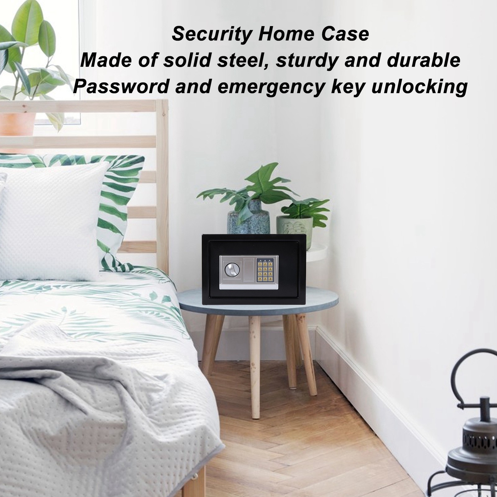 Password Security Case Alarm System Electronic Safe Cabinet For Jewelry