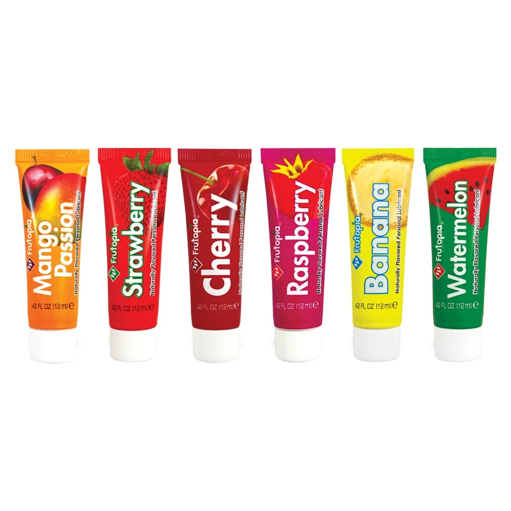 ID Frutopia Flavored Lubricant - 12 ml Tube 5 pk Assorted Flavored Lube