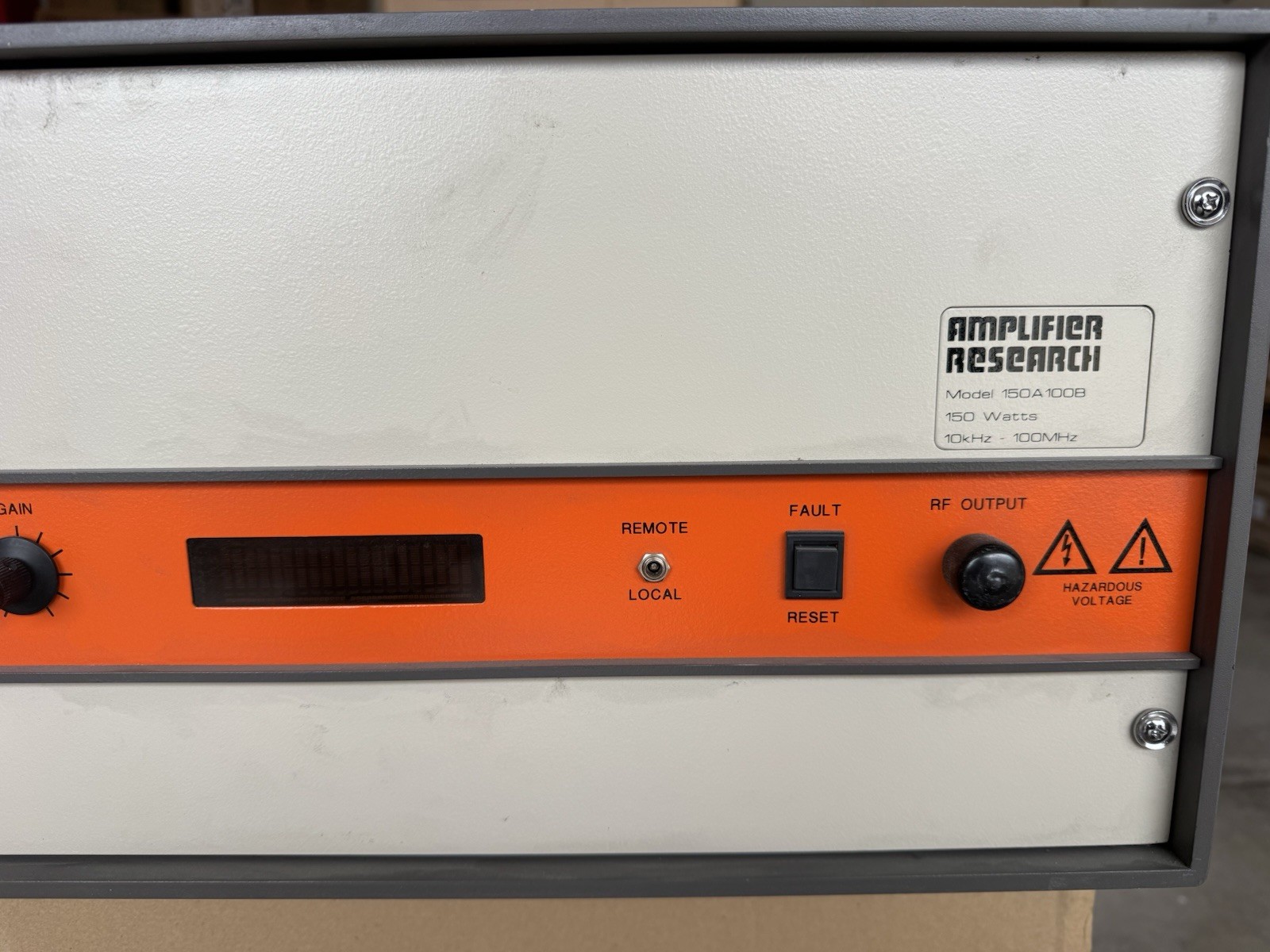 AR 60S1G3 RF Power AMP 0.8 to 3.0GHz, 60W, with full test