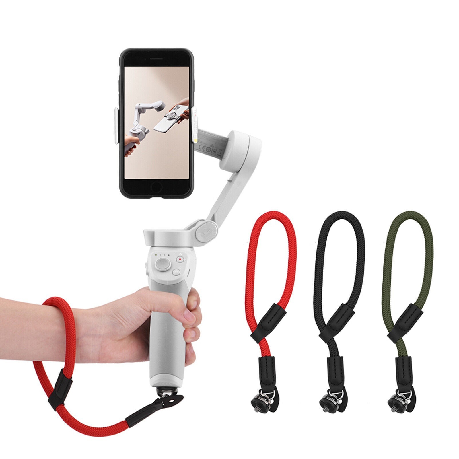 For DJI OM 4 /Osmo Mobile 2/3 Handheld Gimbals Safety Lanyard Strap Accessories