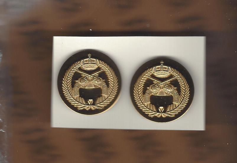 Suadi Arabia Army Enlisted MP Military Police Branch insignia set