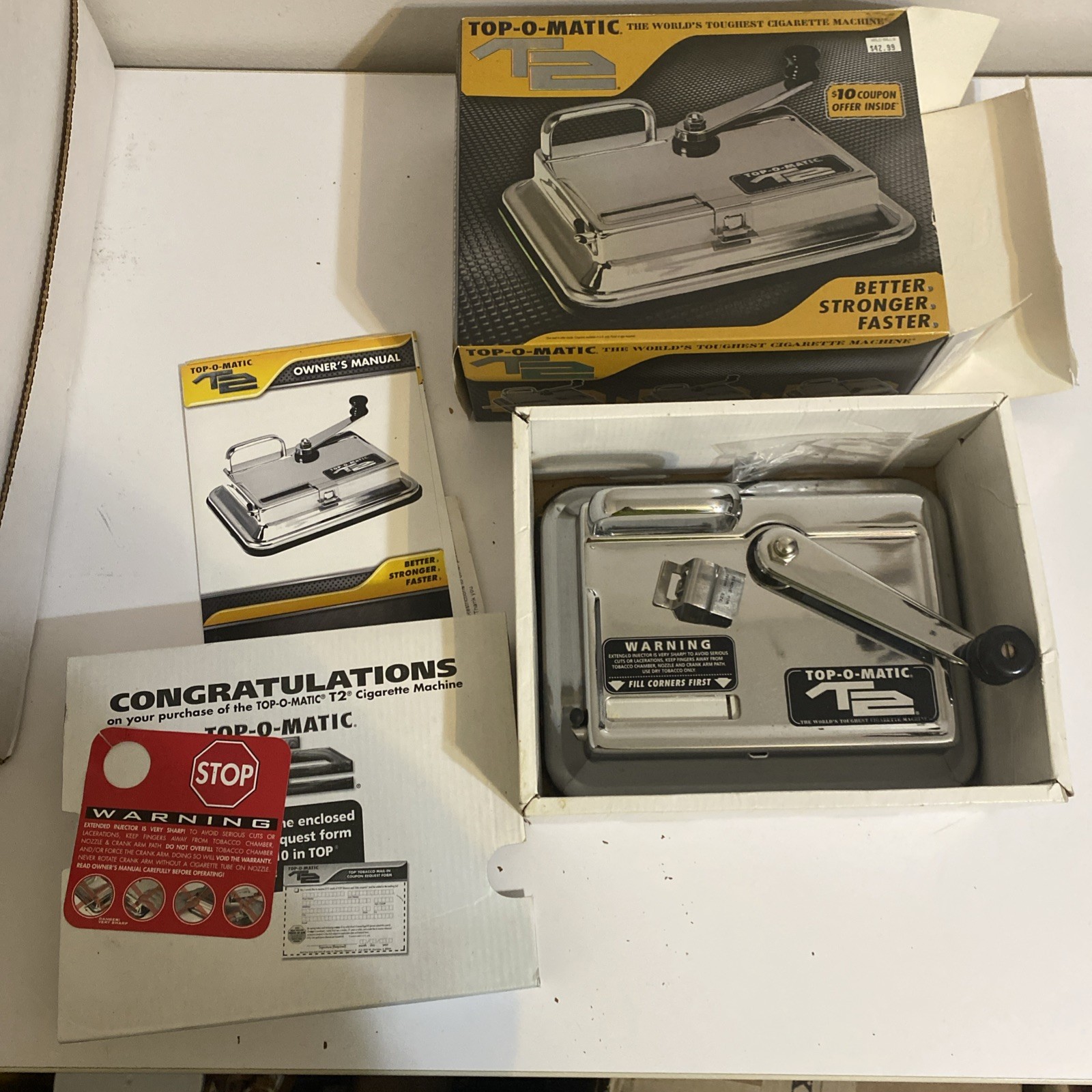 Top-O-Matic T2 Cigarette Rolling Machine