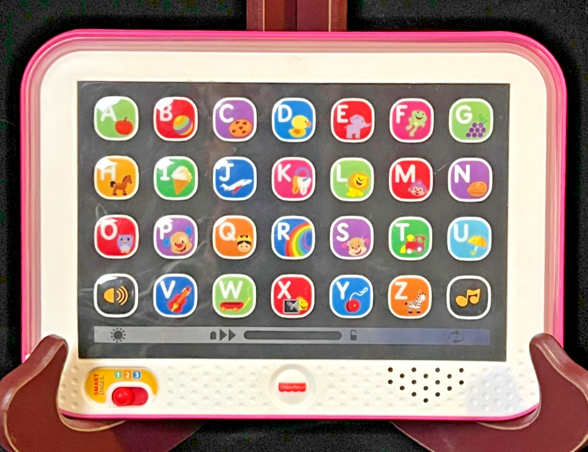 Fisher Price Laugh & Learn ABC Alphabet Smart Stages 123 Levels - p nob