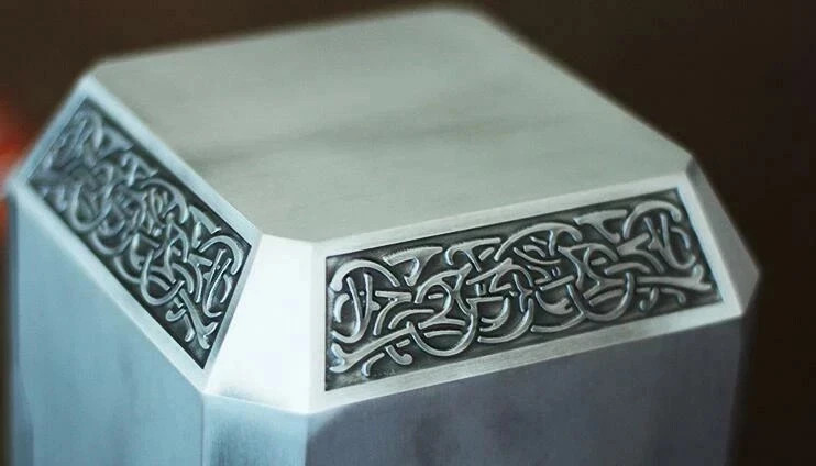 Full Metal CATTOYZ 1:1 The Avengers Thor Hammer Replica Props Mjolnir Gifts New