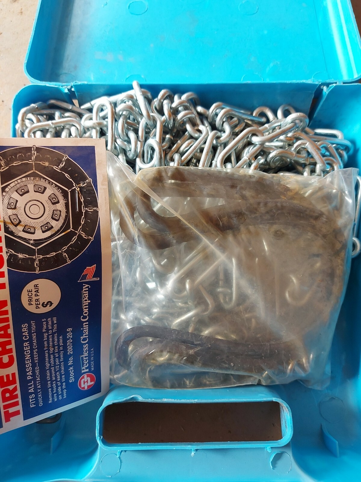 New Peerless "The Tracker" Tire Chains 14"15"/16" Car/SUV/Truck Snow Tire Chain
