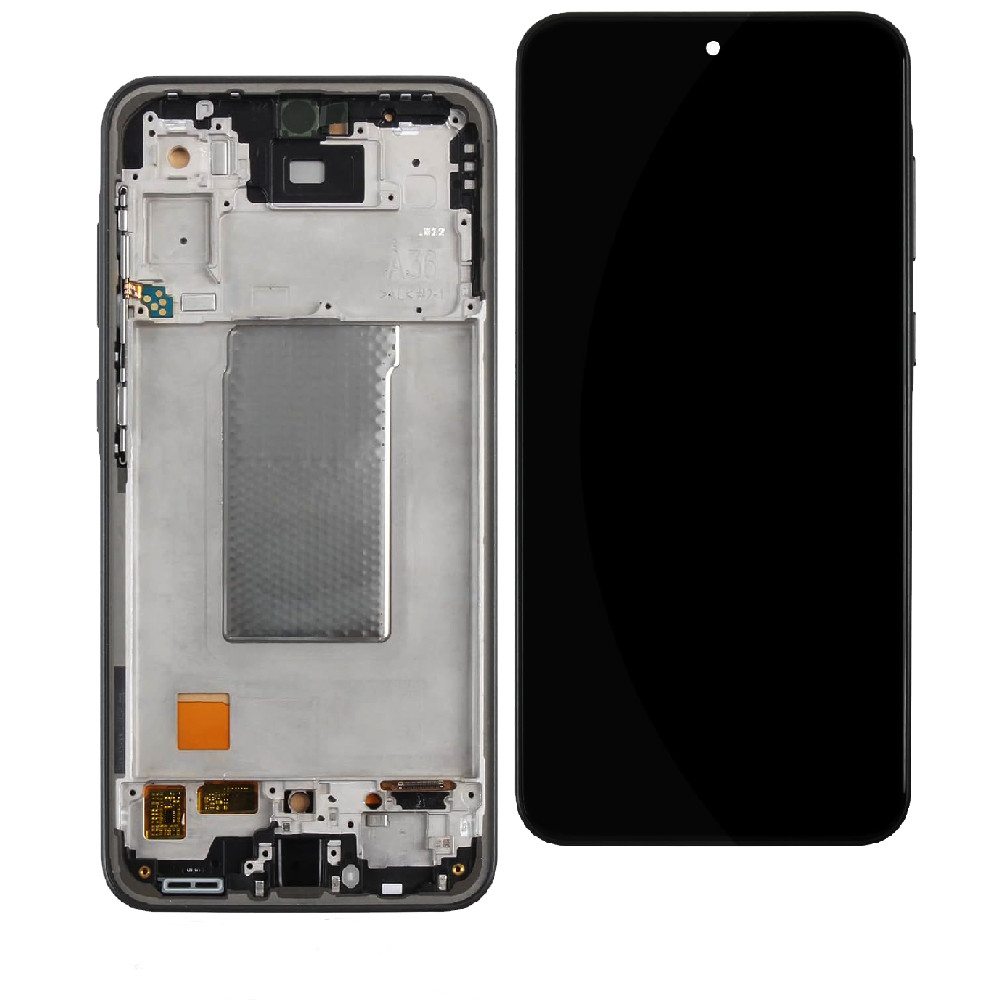 For Samsung Galaxy A36 5G SM-A366U LCD Touch Screen Digitizer Frame Replacement