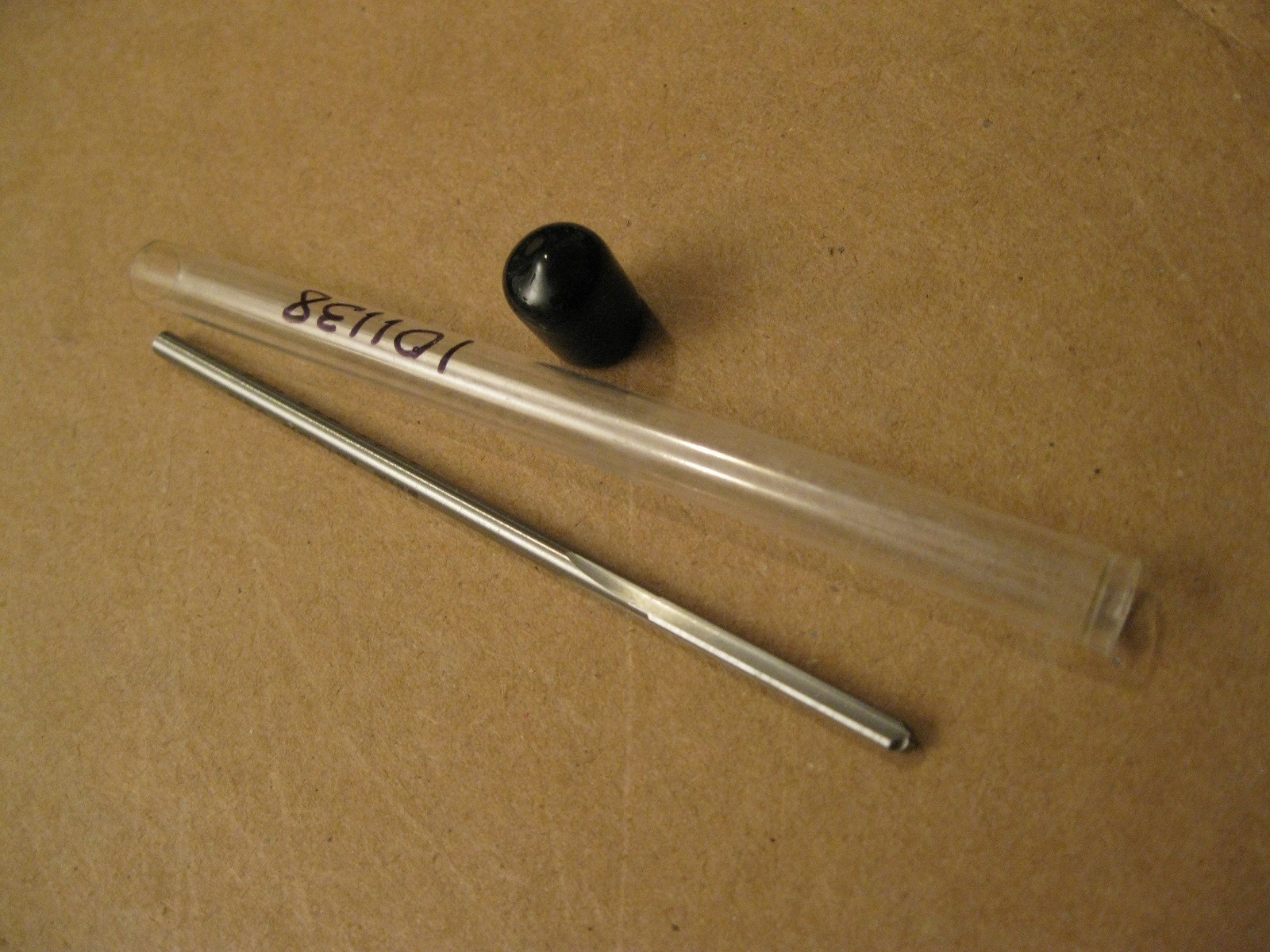 .1260" Reamer,HSS,3.5" long,Tri-Angle USA
