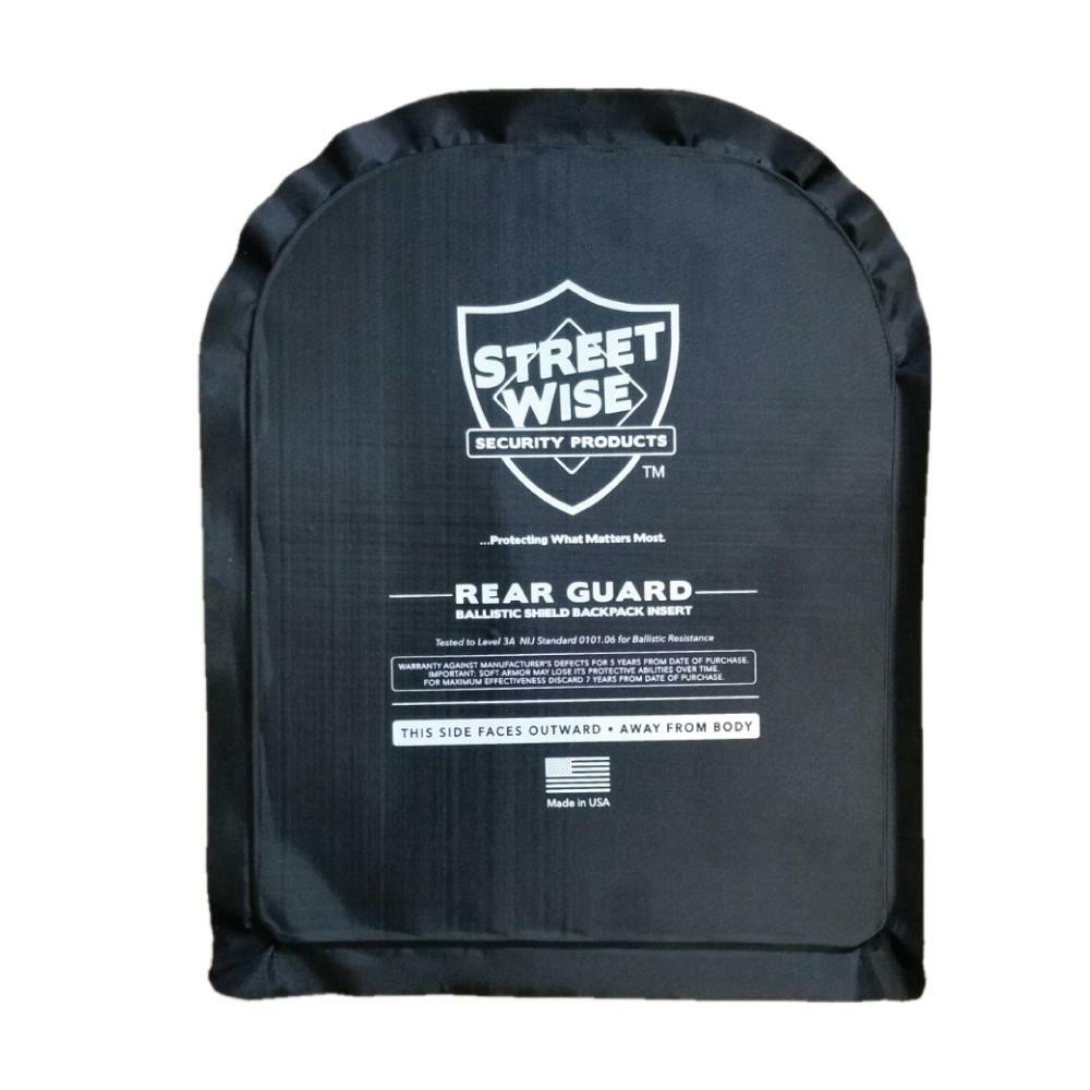 10x13 Rear Guard Ballistic Bulletproof Backpack Insert by Streetwise™