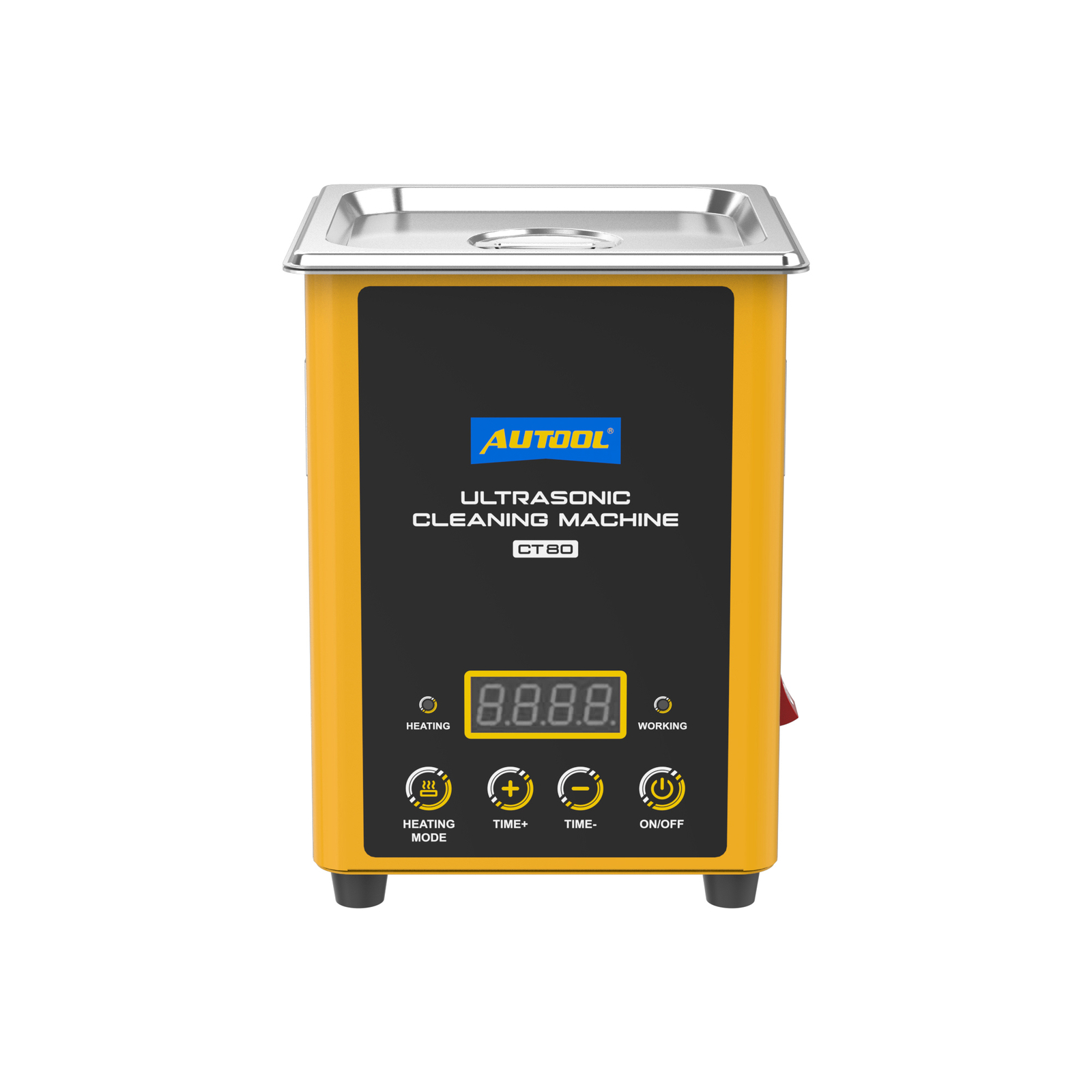 Ultrasonic Cleaner with Heater and Timer,60W 2L Stainless Steel Jewelry Cleaner