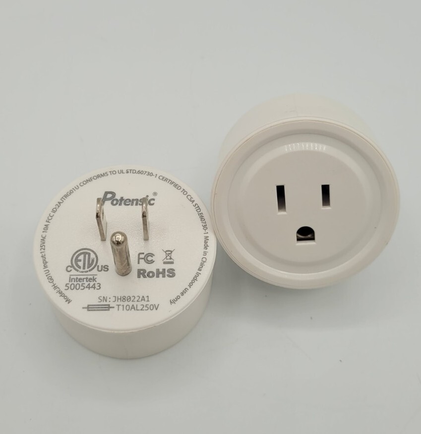 2 Smart Plug Potensic Wireless Outlet US Socket Works w/ Amazon Echo Alexa Lot