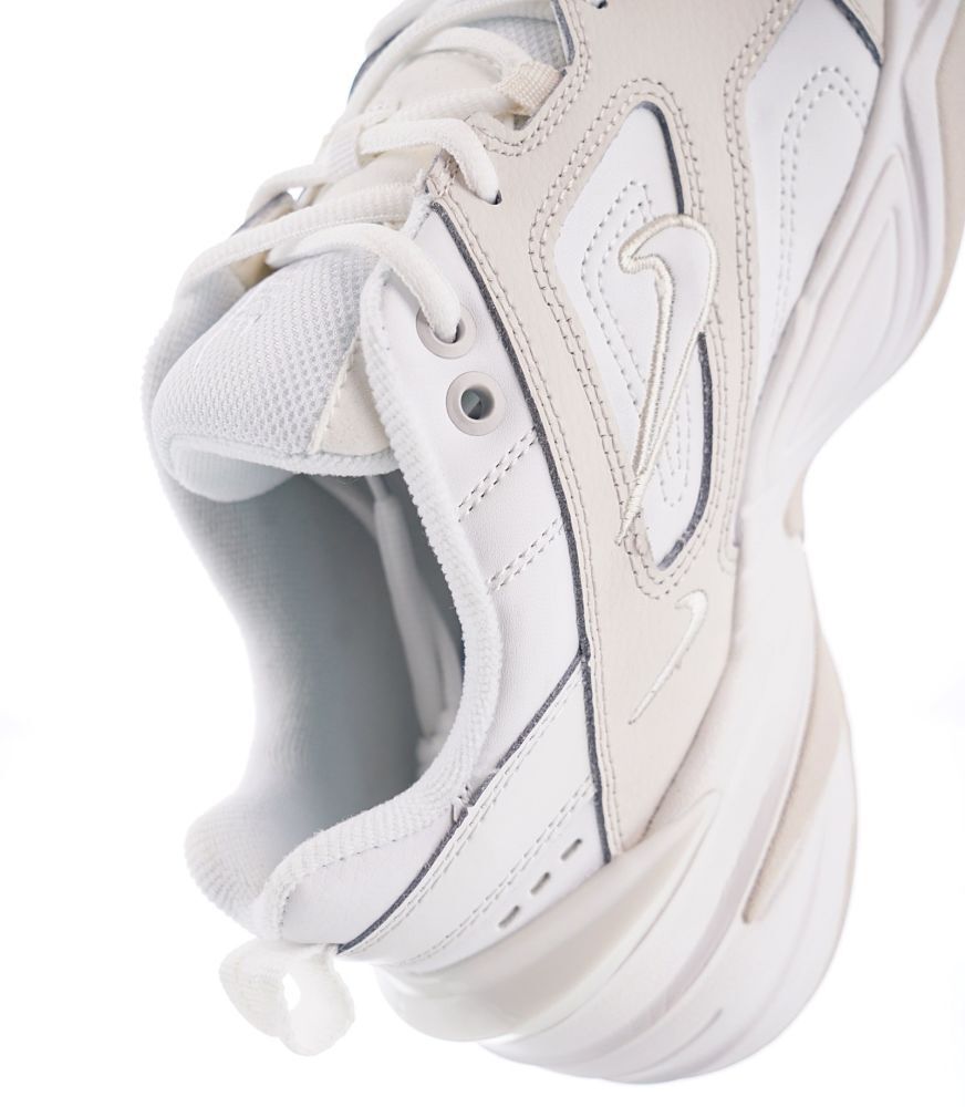 Nike M2K Tekno AO3108-006 White 100%AUTHENTIC Women Fashion Off White Sneakers