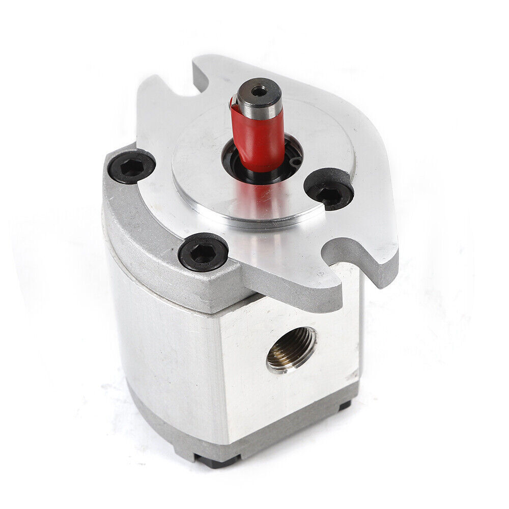 Mini High Pressure Hydraulic Gear Pump SAE Flat Key 6ML/R