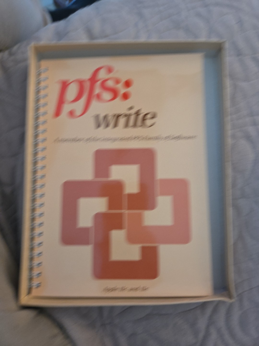 Apple IIC IIE PFS WRITE