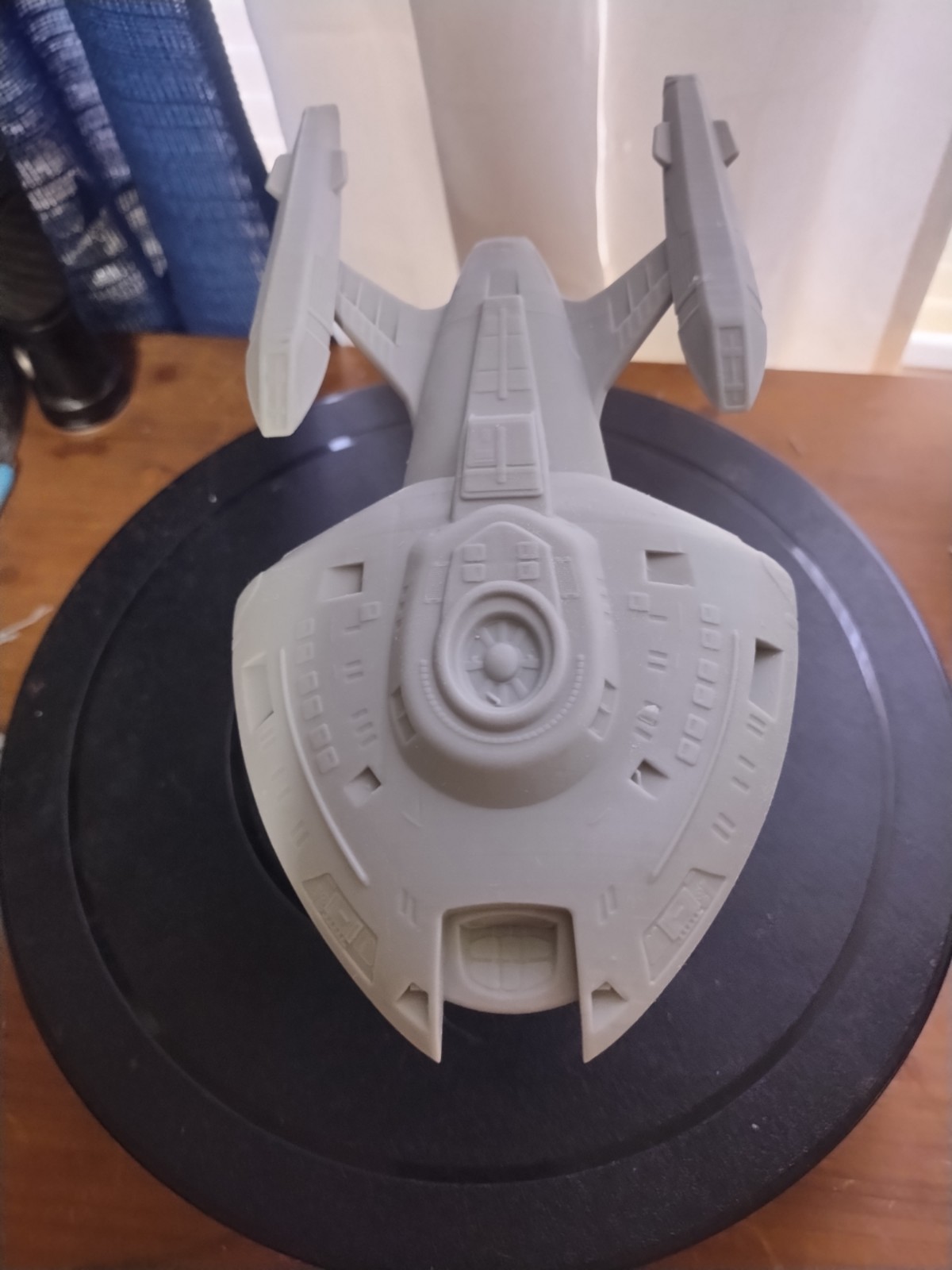 Star Trek Nova Class Starship 3d Resin Print 8"x4"