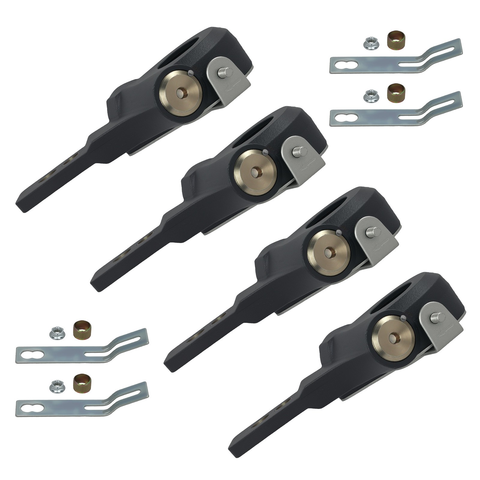 4x Auto Slack Adjuster 10 Spline 5 in - 6 in for Mack 25-QD-410-P2 Volvo 3946523