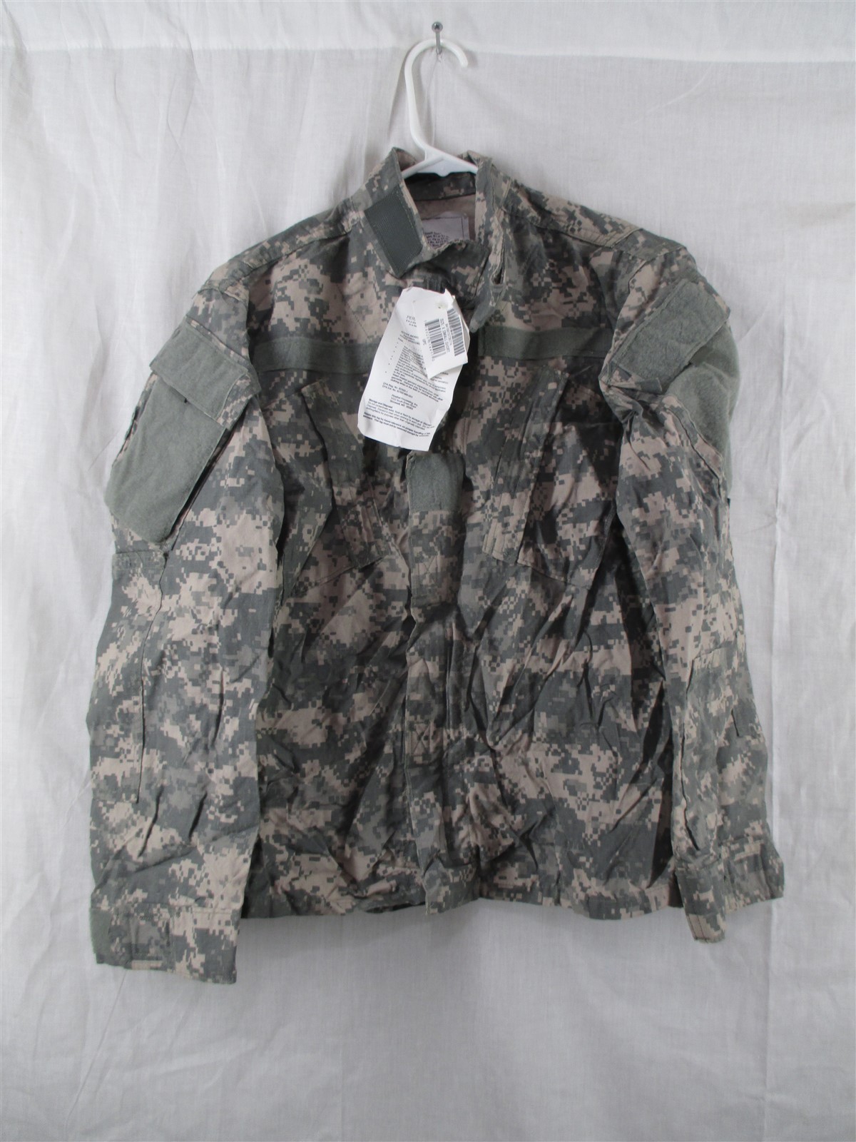 ACU Shirt/Coat X-Small Short USGI Digital Camo 8415-01-573-6774 FRACU Army NWT