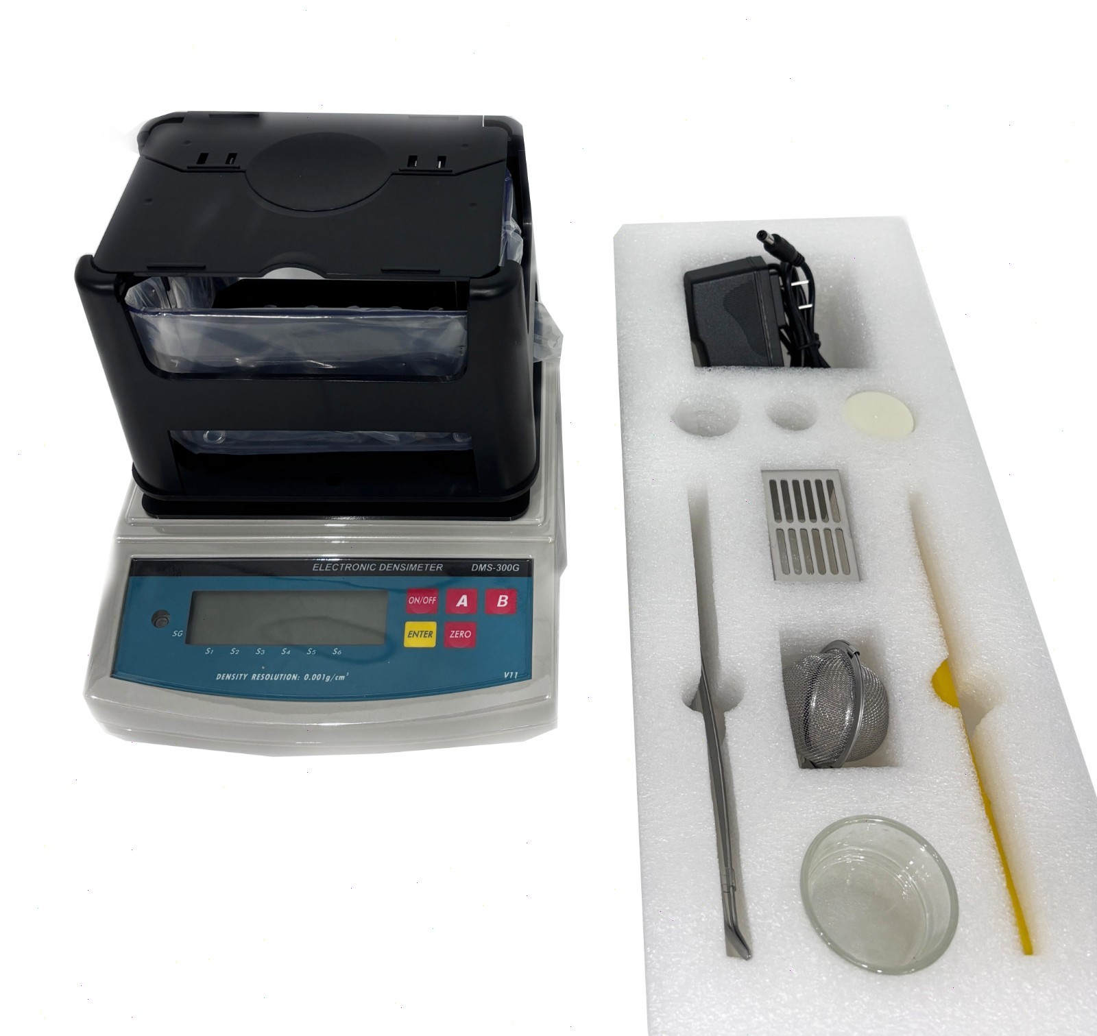 Solid Densimeter with Maximum 300g Resolution 0.001g/cm³ RS232 Interface