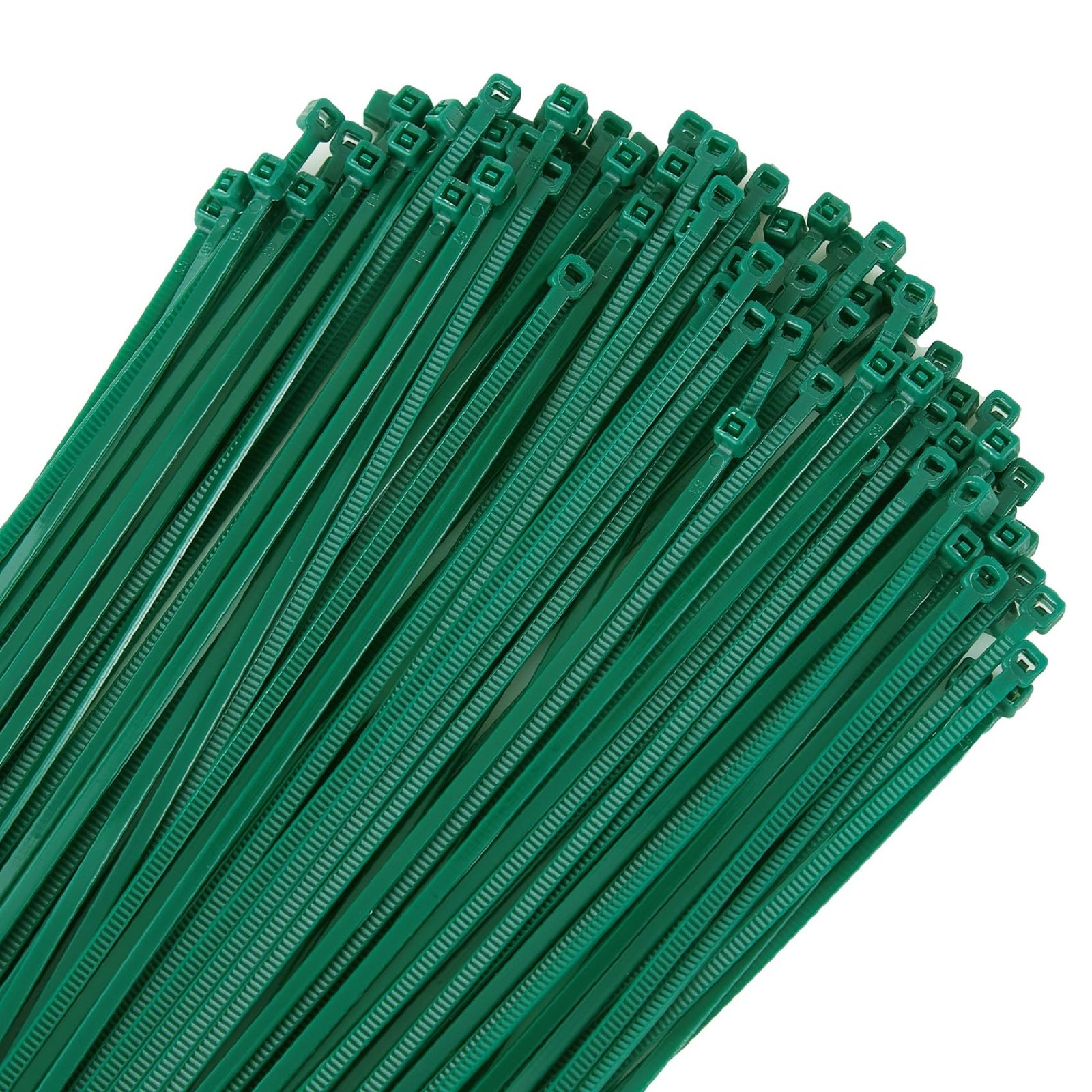 4 inch 3mm Dark Green Nylon Garden Cable Zip Ties 4 in x 0.118 in,