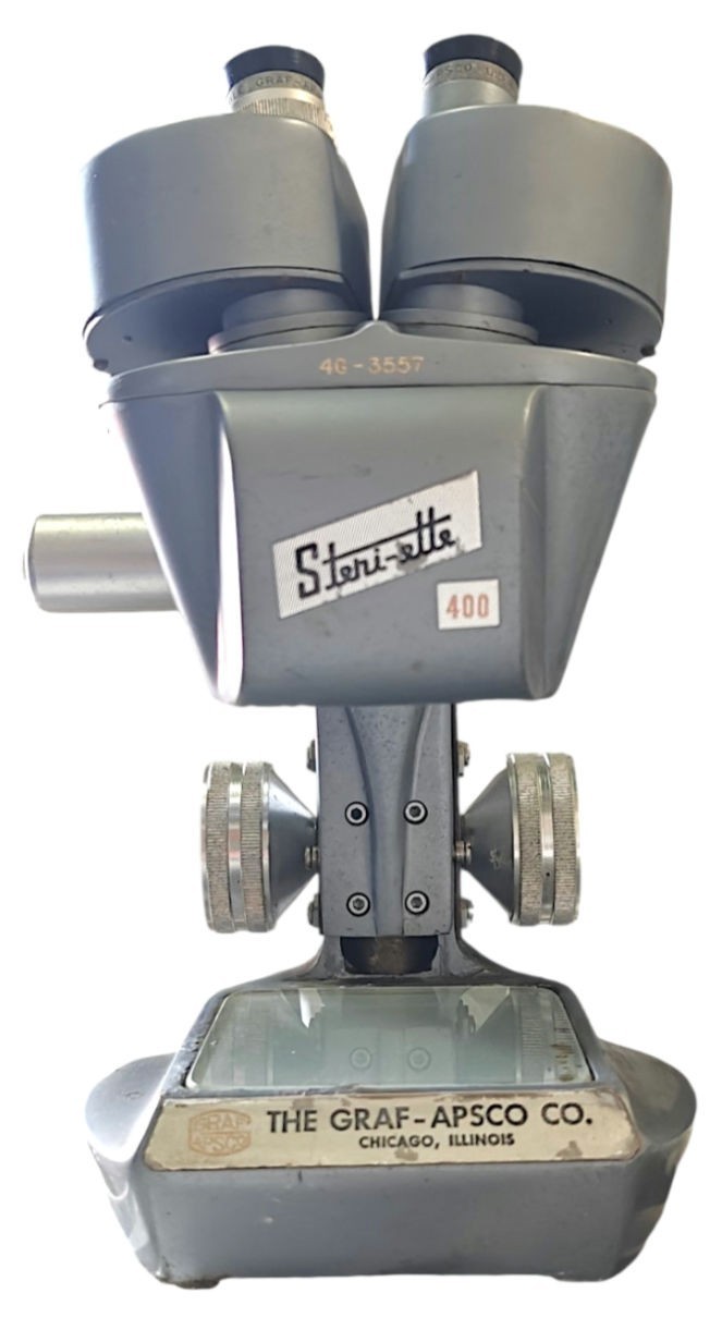 The Graf-Apsco Co. Steri-ette 400 Microscope
