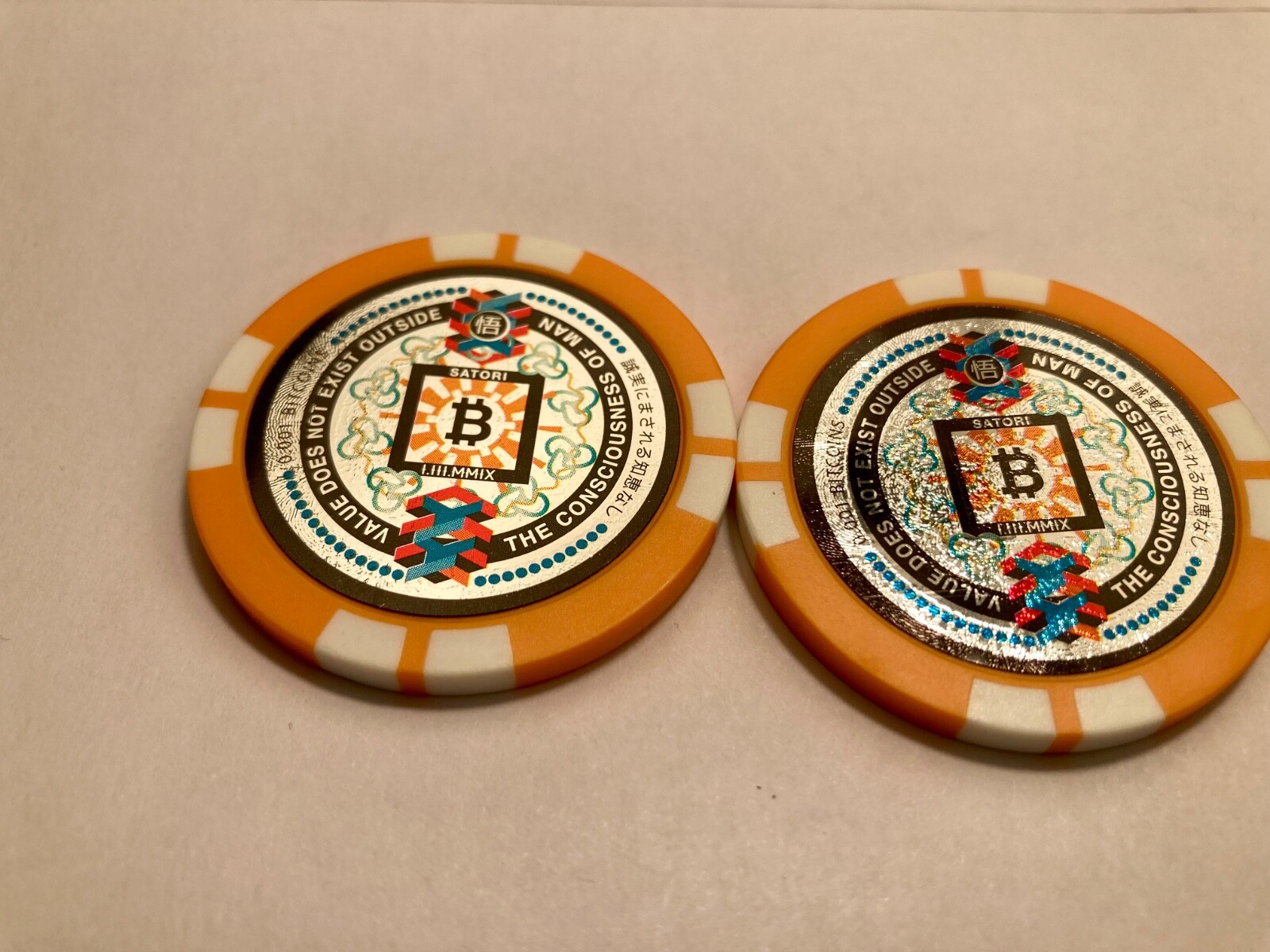 2 sequential satori bitcoin chips