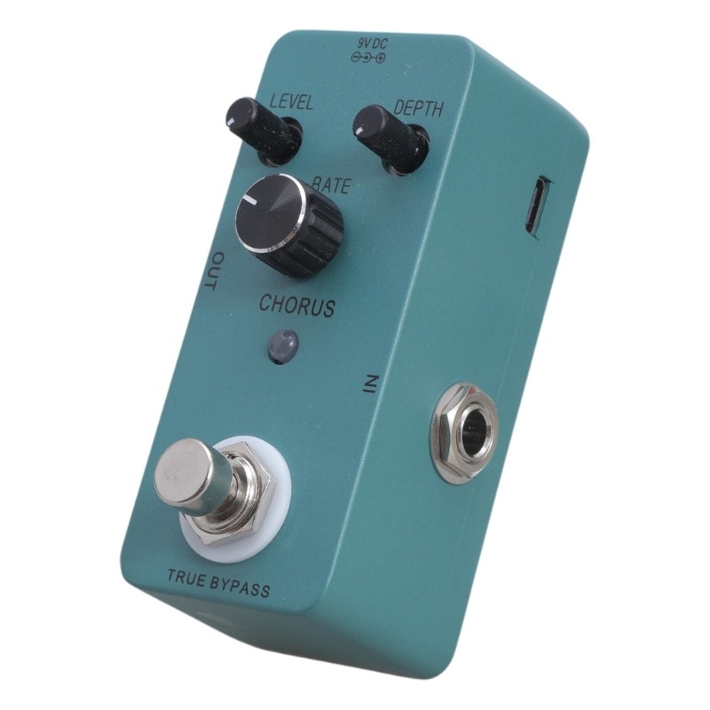 Multiple Chorus Guitar Pedal for Electric Guitar True Bypass Guitar Accessory
