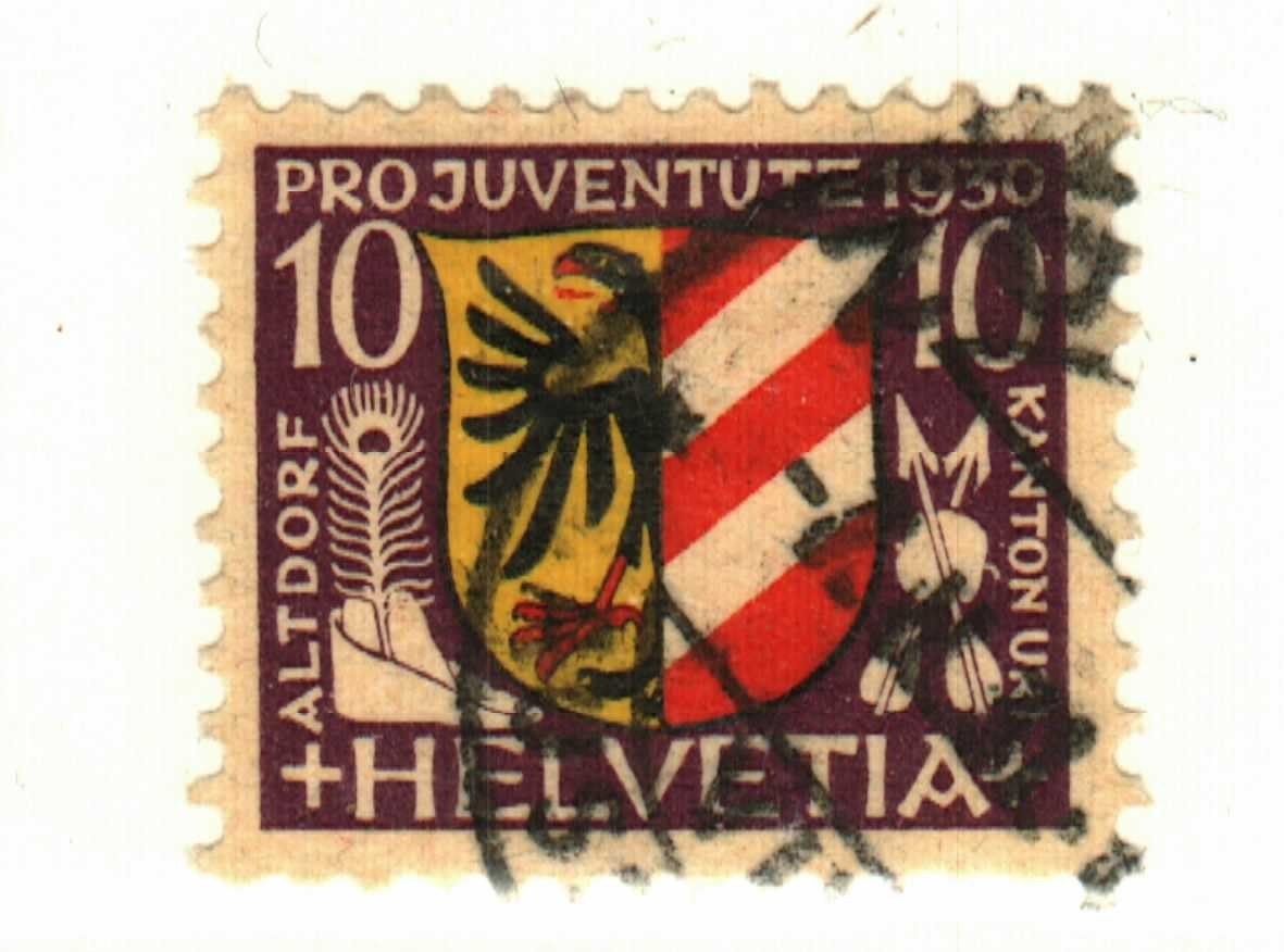 Switzerland #B54 used Pro Juventute semi postal