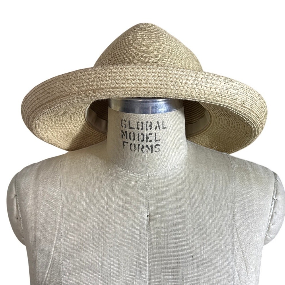 SCALA Collection Tan Rolled Brim Hat One Size